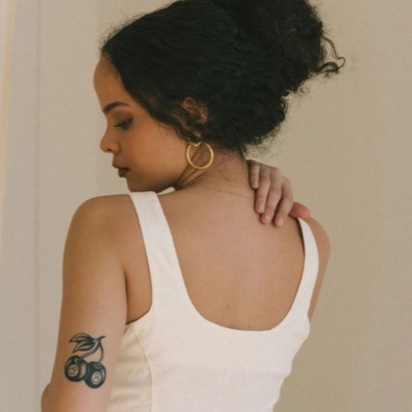 Harly Jae Provence Dress Sample in Ivory xsmall / small - Picture 3 of 10